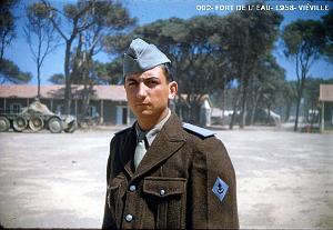 002- Fort de l'eau- Camp du Lido- Un bleu- 1958- Vieville 